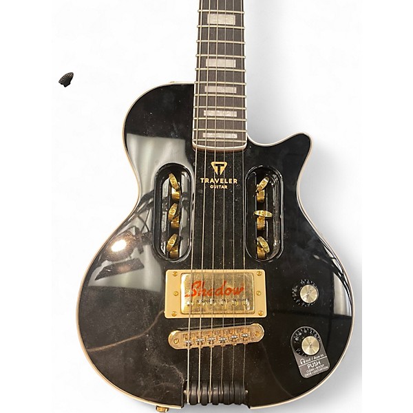 Used Traveler Guitar EG1 Custom Black Electric Guitar