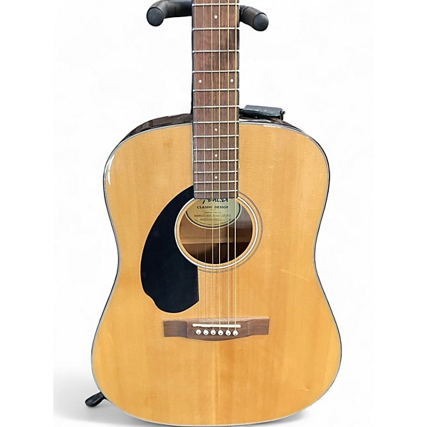 Used Fender CD-60S LH Natural Acoustic Guitar