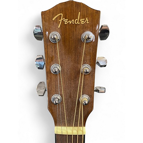 Used Fender CD-60S LH Natural Acoustic Guitar
