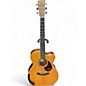 Used Martin OMC16GTE Antique Natural Acoustic Electric Guitar thumbnail