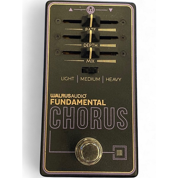 Used Walrus Audio FUNDAMENTAL CHORUS Effect Pedal