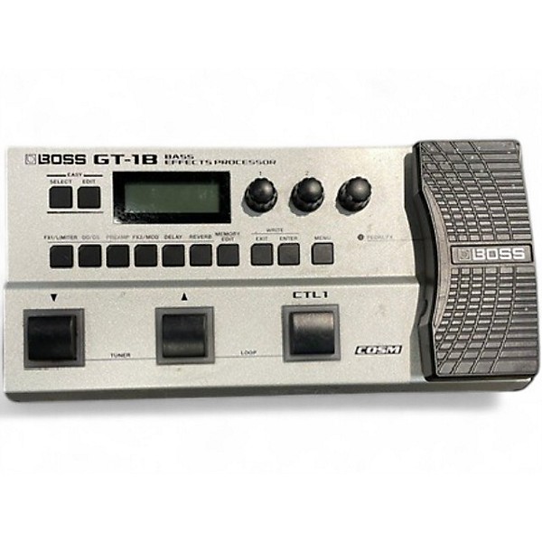 Used BOSS GT1B Bass Effect Pedal