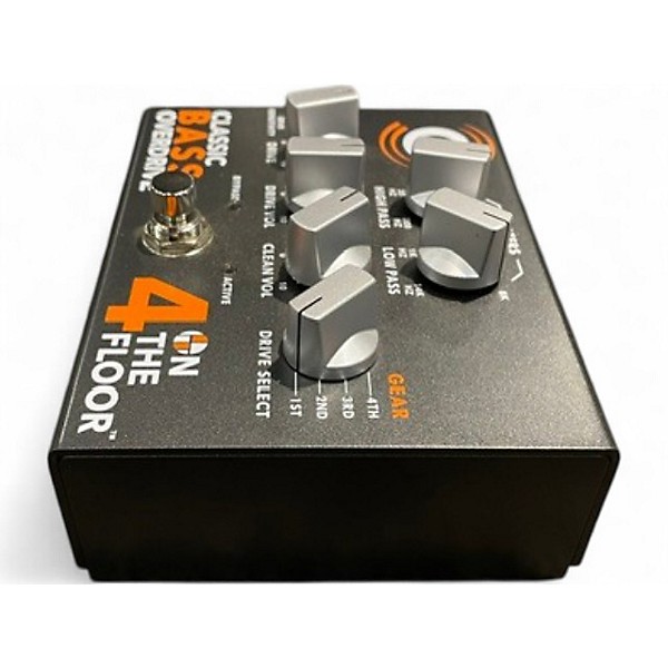 Used Genzler Amplification 4 On The Floor Bass Overdrive Effect Pedal