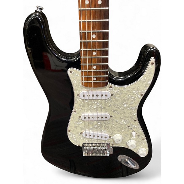 Used Fender STARCASTER STRATOCASTER Black Solid Body Electric Guitar