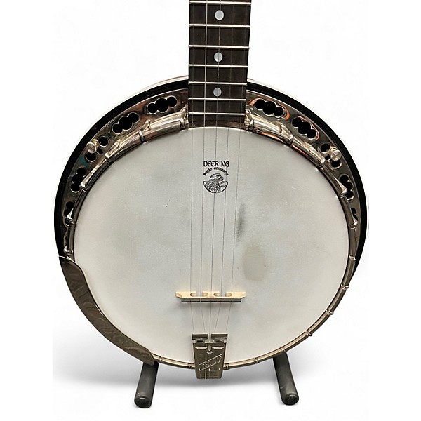 Used Deering The Sierra Antique Natural Banjo