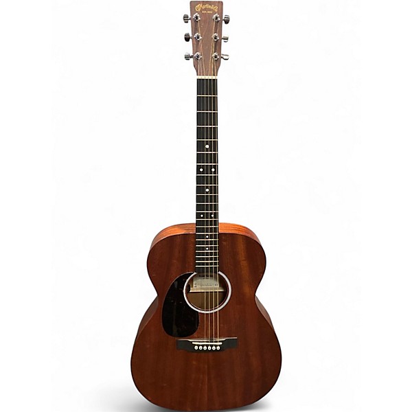 Used Martin 000-10EL ROAD SERIES Natural Acoustic Electric Guitar