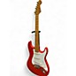 Used Squier Classic Vibe 1950S Stratocaster Candy Apple Red Solid Body Electric Guitar