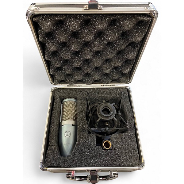 Used AKG Perception 220 Silver Condenser Microphone