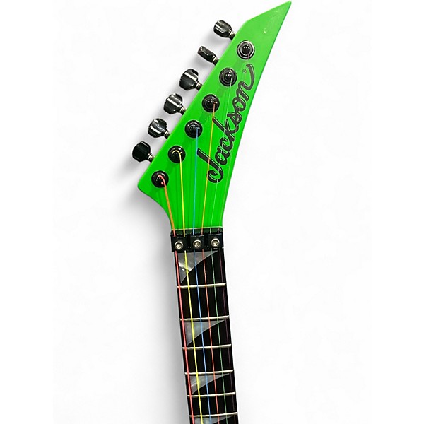 Used Jackson Soloist SL3 Green Solid Body Electric Guitar