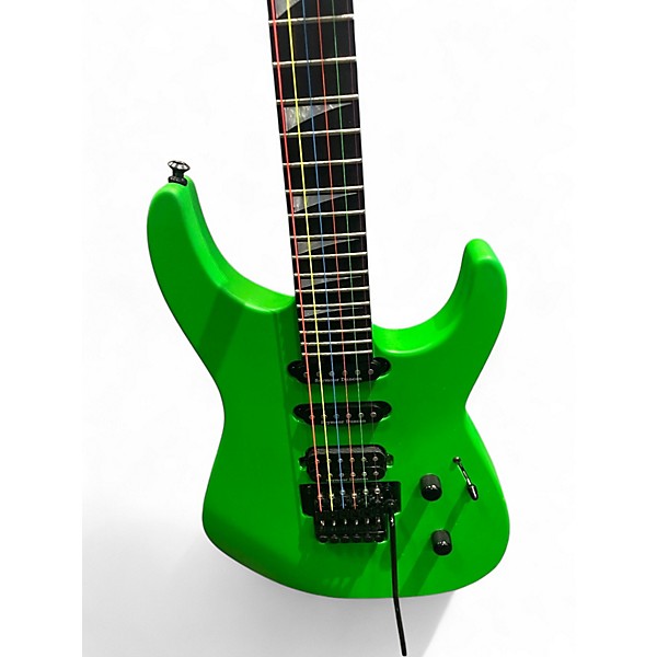 Used Jackson Soloist SL3 Green Solid Body Electric Guitar