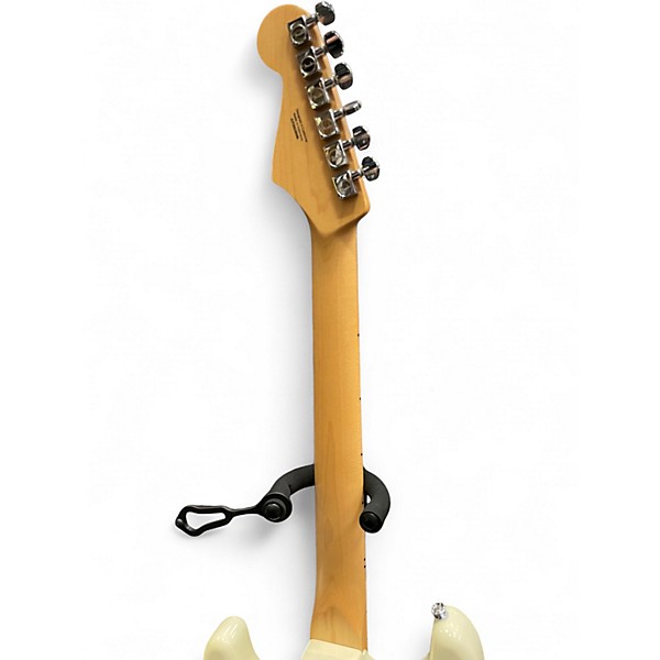 Used Fender Standard Stratocaster Olympic White Solid Body Electric Guitar