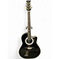Used Ovation 1528D Black Acoustic Electric Guitar thumbnail