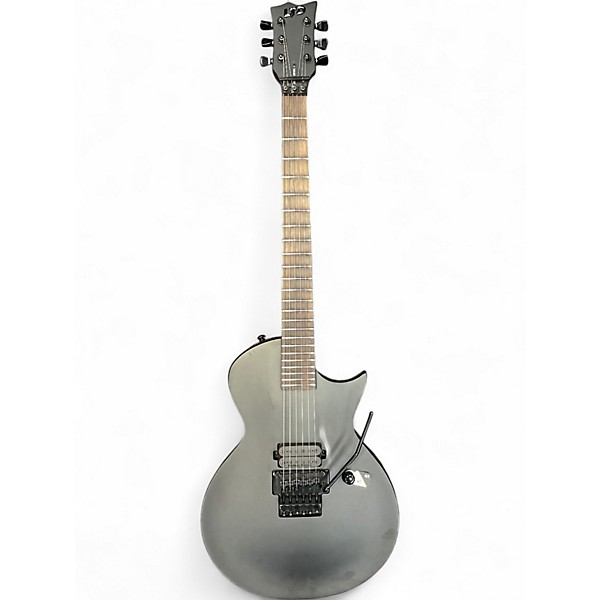 Used ESP LTD Black Metal Black Solid Body Electric Guitar