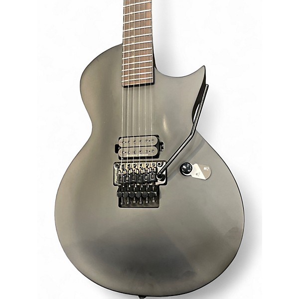 Used ESP LTD Black Metal Black Solid Body Electric Guitar
