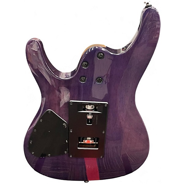 Used Ibanez S470DXQM Trans Purple Solid Body Electric Guitar