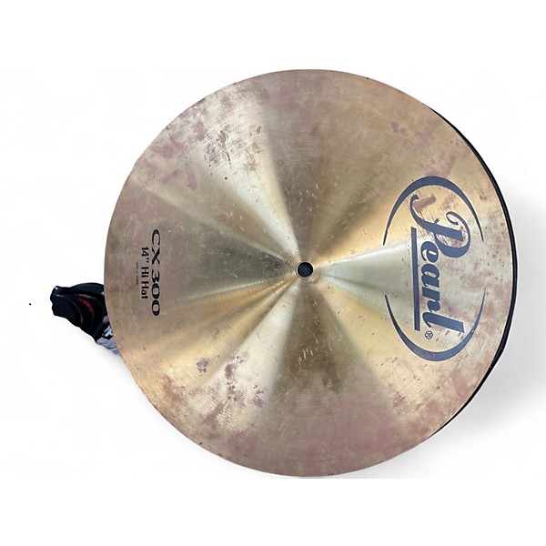 Used Pearl 14in CX300 HI HAT PAIR Cymbal