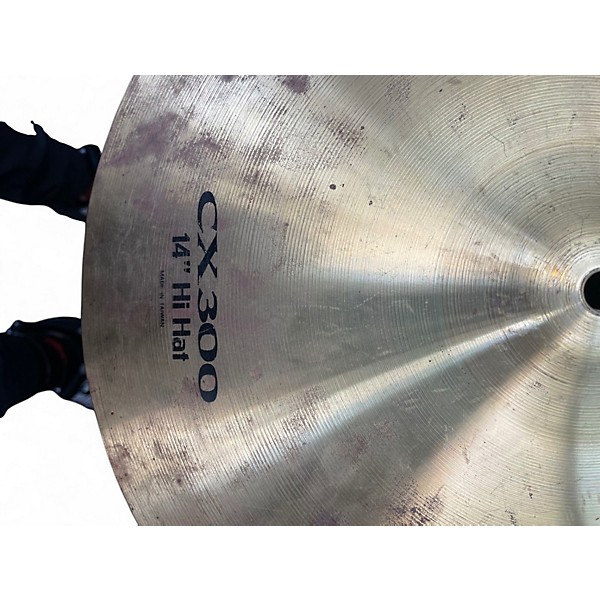 Used Pearl 14in CX300 HI HAT PAIR Cymbal
