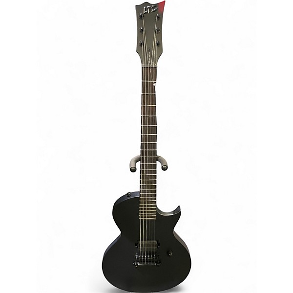 Used ESP LTD EC Black Metal Black Solid Body Electric Guitar