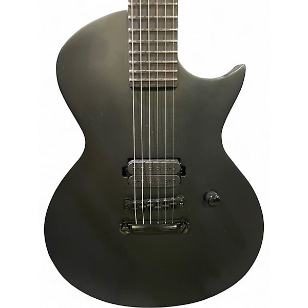 Used ESP LTD EC Black Metal Black Solid Body Electric Guitar