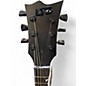 Used ESP LTD EC Black Metal Black Solid Body Electric Guitar