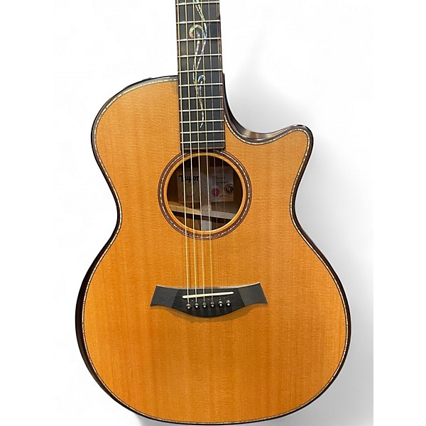 Used Taylor K14CE V-Class Builders Edition Natural Acoustic Guitar
