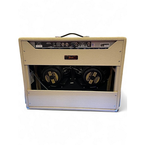 Used Fender Twin Reverb 1965 Reissue Limited Edition Blonde Tube Guitar Combo Amp