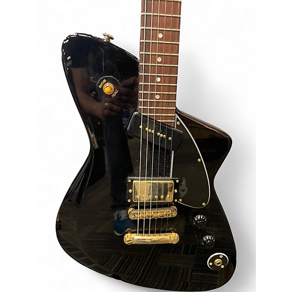 Used Rivolta SFERATA Black Solid Body Electric Guitar