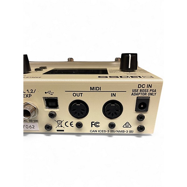 Used BOSS DD500 Digital Delay Effect Pedal