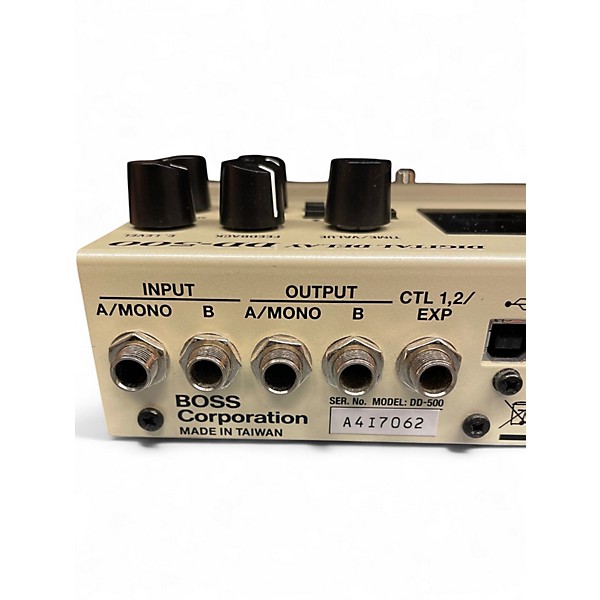 Used BOSS DD500 Digital Delay Effect Pedal