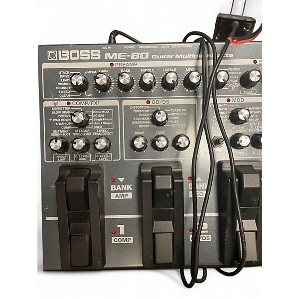Used BOSS ME80 Guitar Multi Effect Processor