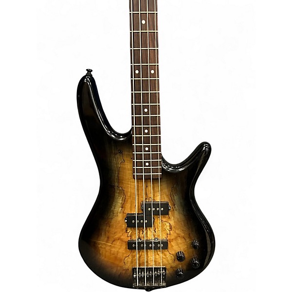 Used Ibanez GSR200SM Brown Burst Electric Bass Guitar