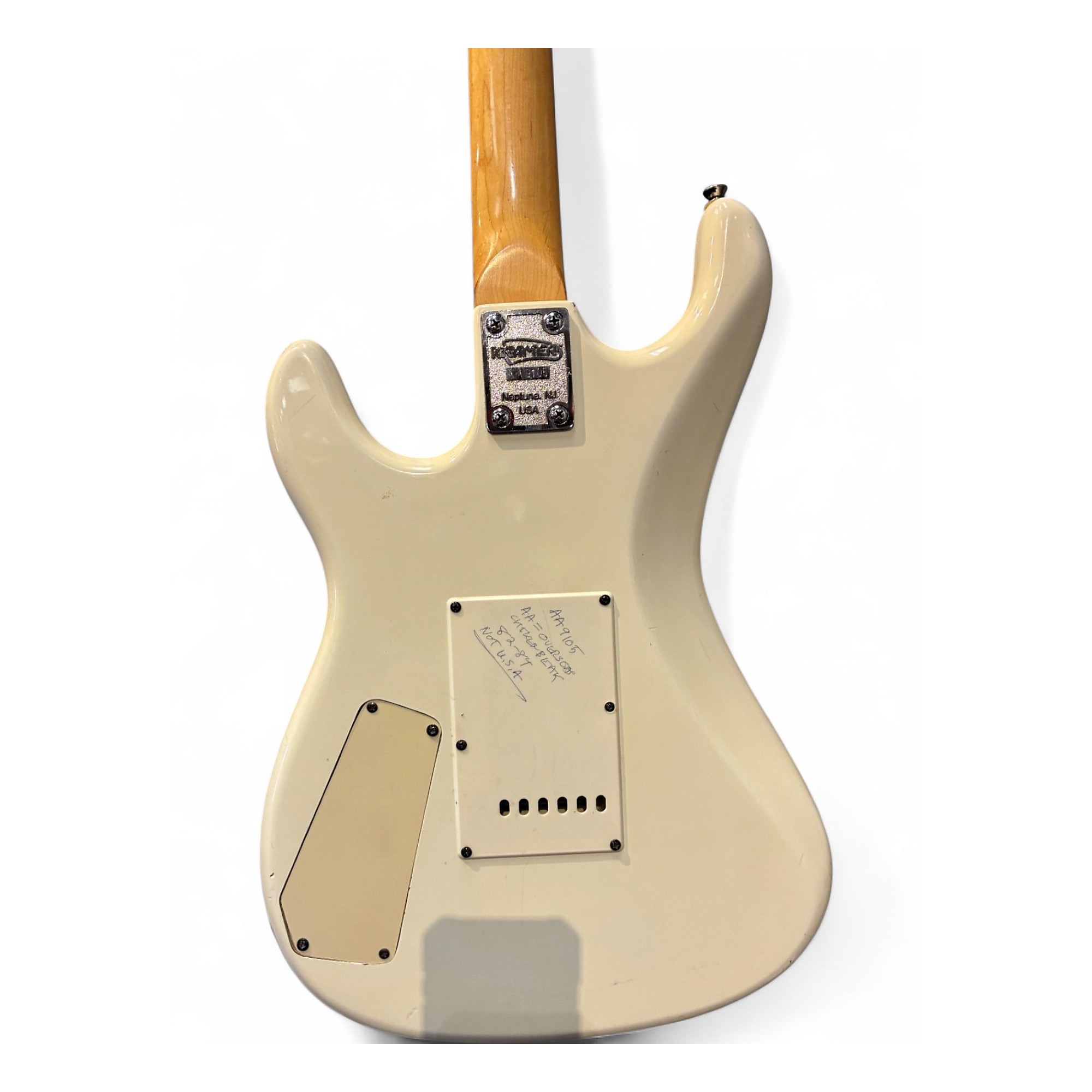 Used 1980s Kramer Aerostar ZX10 Antique White Solid Body Electric