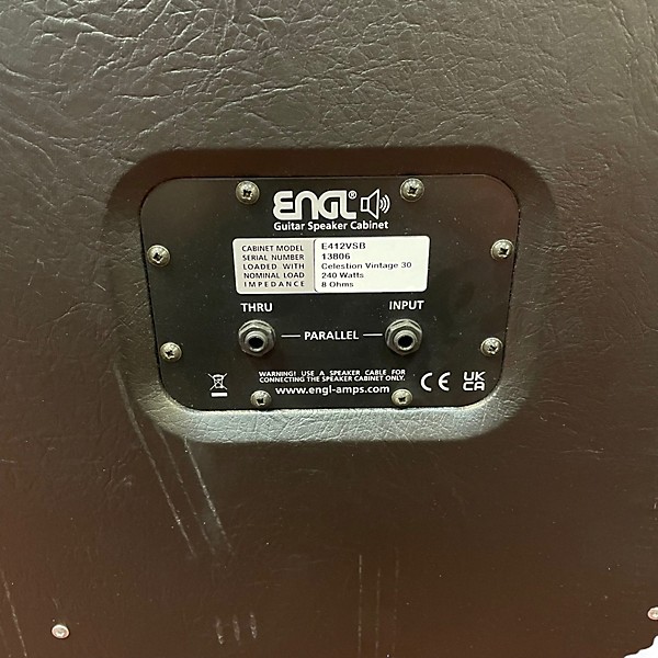 Used ENGL E412VSB Guitar Cabinet