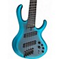 Used Ibanez BTB605MS Cerulean Aura Burst Electric Bass Guitar