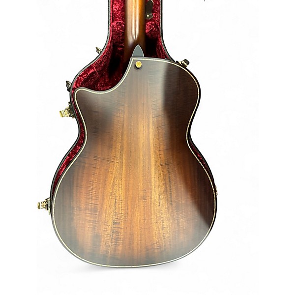 Used 2021 Taylor Builder's Edition K14ce Kona Burst Acoustic Electric Guitar