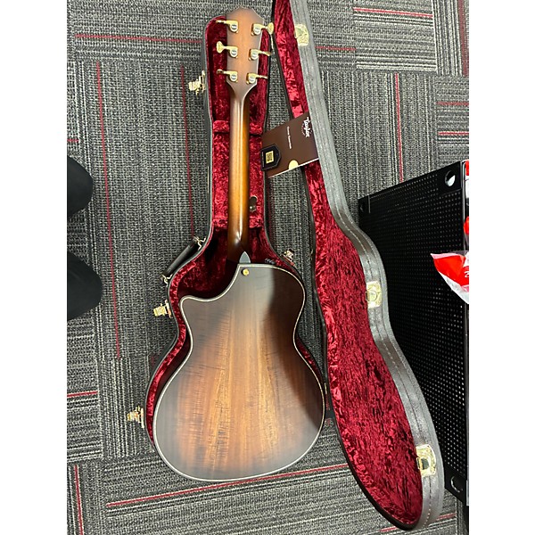 Used 2021 Taylor Builder's Edition K14ce Kona Burst Acoustic Electric Guitar