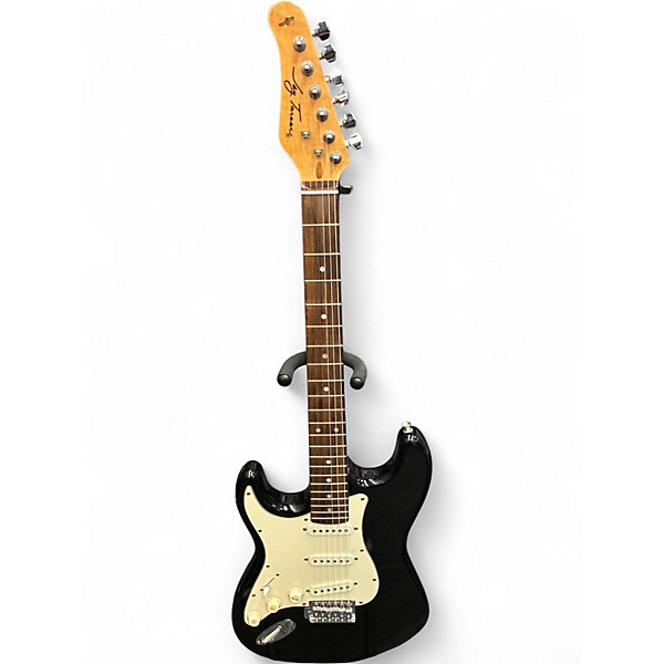 Used Jay Turser JT200 Left Handed Black Electric Guitar