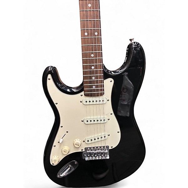 Used Jay Turser JT200 Left Handed Black Electric Guitar