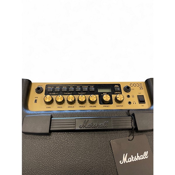 Used Marshall CODE 25W 1x10 Guitar Combo Amp