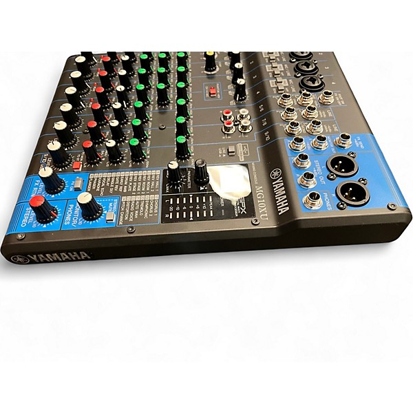 Used Yamaha MG10XU 10 Channel Mixer with Effects Unpowered Mixer