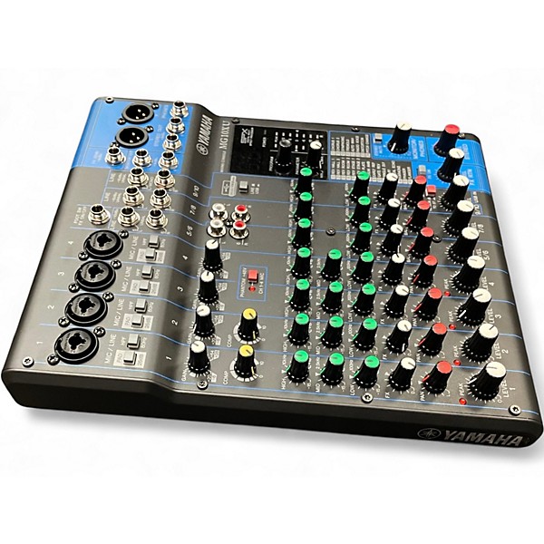 Used Yamaha MG10XU 10 Channel Mixer with Effects Unpowered Mixer
