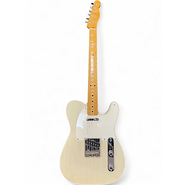 Used Fender Classic Series 1950S Telecaster White Blonde Solid Body Electric Guitar