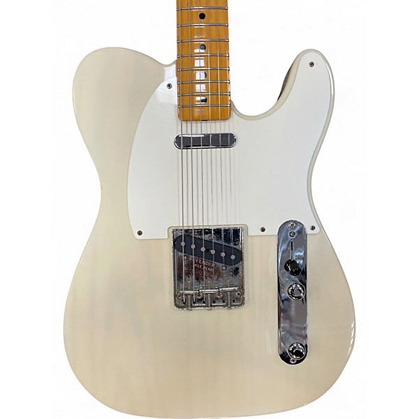 Used Fender Classic Series 1950S Telecaster White Blonde Solid Body Electric Guitar