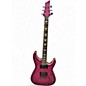 Used Schecter Guitar Research Omen Extreme 6 Pink Solid Body Electric Guitar thumbnail
