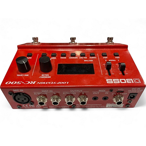 Used BOSS RC500 Pedal