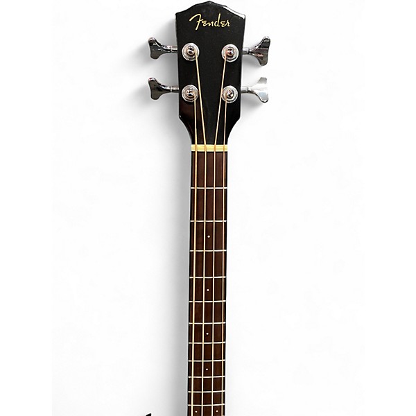 Used Fender CB-60SCE Black Acoustic Bass Guitar