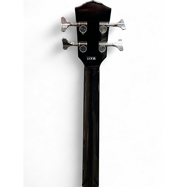 Used Fender CB-60SCE Black Acoustic Bass Guitar