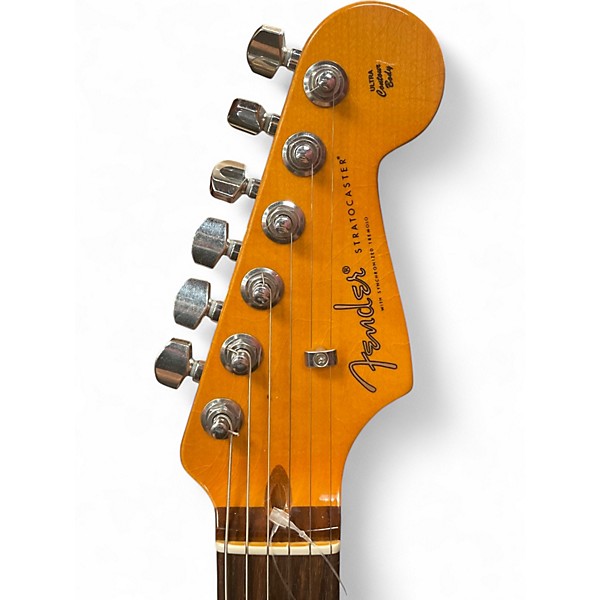 Used Fender AMERICAN ULTRA LUX VINTAGE STRATOCASTER Surf Green Solid Body Electric Guitar