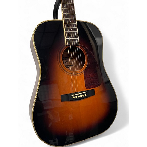 Used Fender F240A 2 Color Sunburst Acoustic Guitar