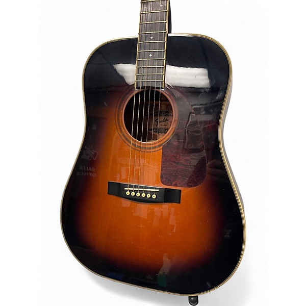 Used Fender F240A 2 Color Sunburst Acoustic Guitar